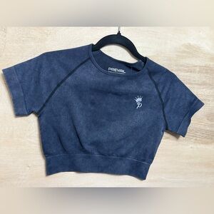 Prevail Women's Black Crop Top